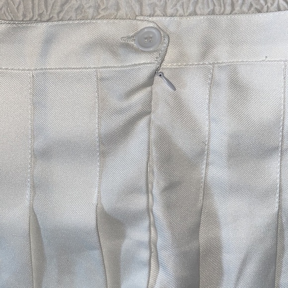 High Waist Skater Flare Pleated Tennis Skort - Picture 4 of 8